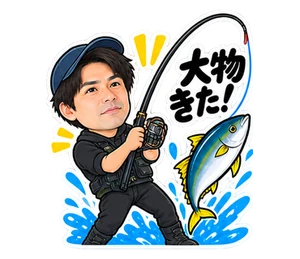 釣りのスタンプ(たなか)