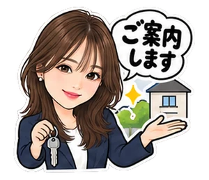 不動産のスタンプ(ゆうこ)