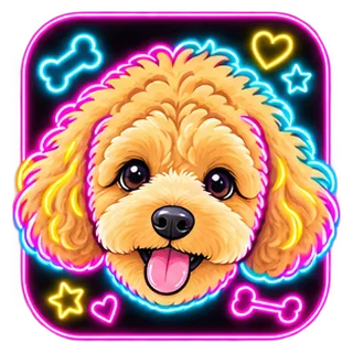 画風「ネオンポップ」の見本